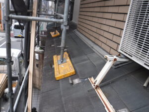 大田区にて屋根修理〈屋根の色褪せ・カバー工法〉 施工前